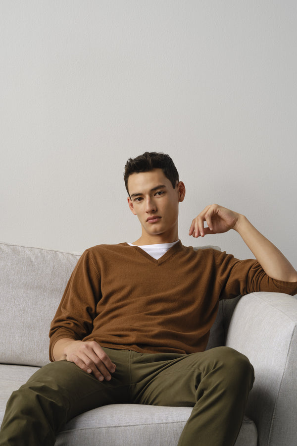 Laine cardée Super 120 pour homme