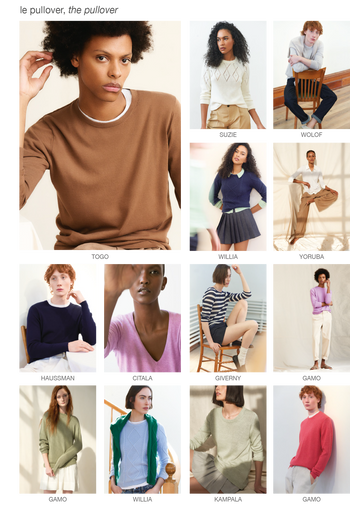 Le pullover estival pour elle et lui