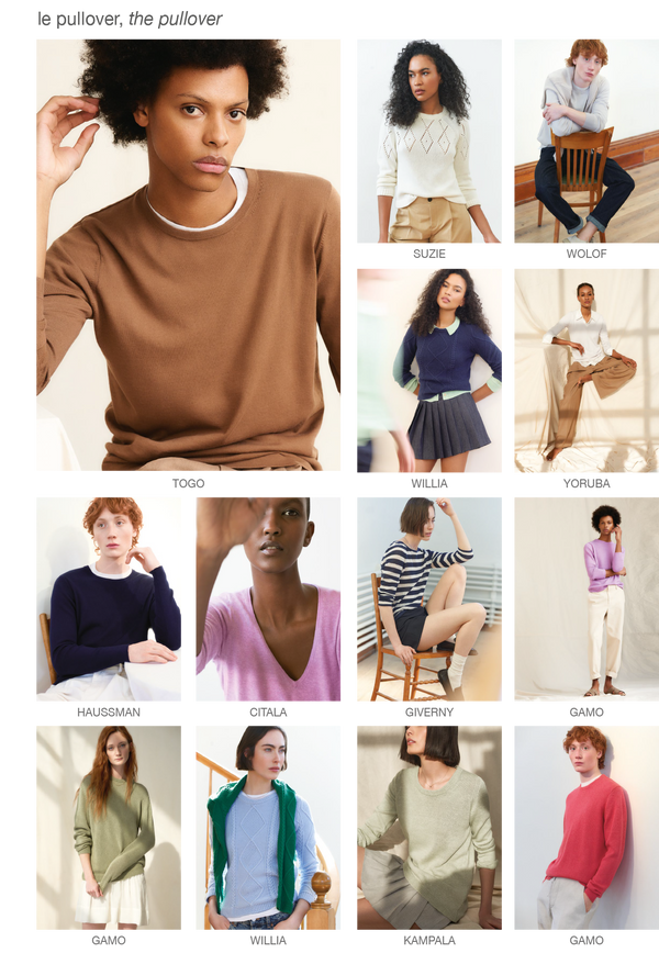 Le pullover estival pour elle et lui